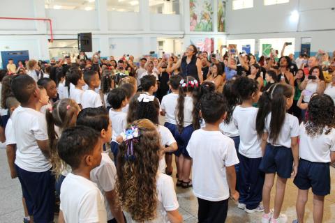 Programa InterAção movimenta Emeb Inês Prado no fim de semana