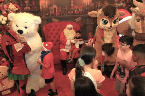 Fábrica do Noel encanta mais de 2,7 mil visitantes no primeiro fim de semana