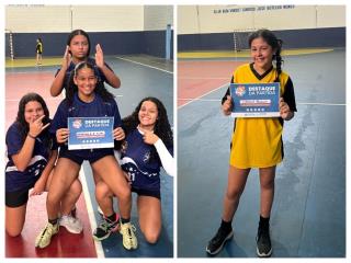 Agenor e Chico Peroba são finalistas do Handebol feminino dos Jogos Escolares 2025