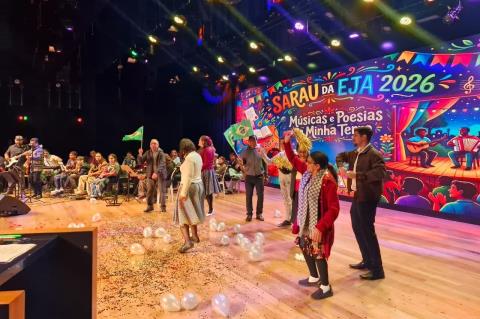 3º Sarau da EJA celebra “Músicas e Poesias da Minha Terra”