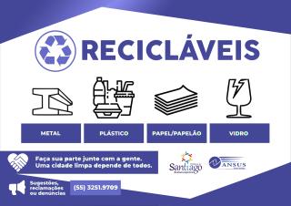 RECICLAVEIS AZUL