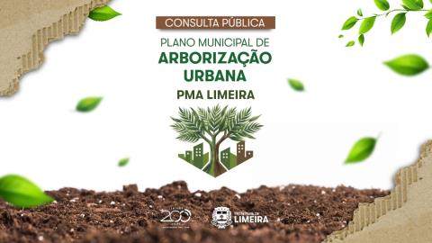 Prefeitura de Limeira abre consulta pública para revisão do Plano Municipal de Arborização Urbana
