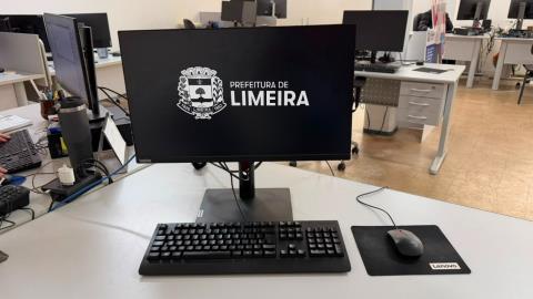 Prefeitura de Limeira instala mais de 200 novos computadores em 2026