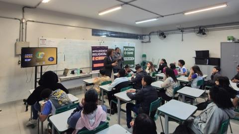 Departamento de Igualdade Racial promove capacitação em escola de Cordeirópolis