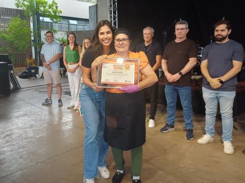 1º lugar receita Salgada