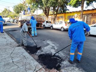 Prefeitura nos Bairros fez 20 mil serviços de tapa-buraco em quatro meses - Foto Tetê Viviani