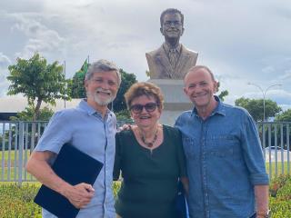 Homenagem rotatóriq Élvio Lupo 1