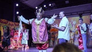 O título de Rei Momo ficou com Adriano Quintilho Silva - Foto Divulgação