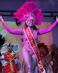 Aline Francisca dos Santos é a nova Rainha do Samba - Foto Divulgação