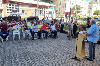 foto09 Vice prefeito Damiano Neto durante ato solene do Dia Internacional da Síndrome de Down  21mar23 Tetê Viviani