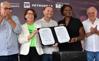 foto 11 Prefeito Edinho, Petrobras e Fundesport celebram convênio para construção de CT Feminino no Parque Piinheirinho 23dez24 Tetê Viviani