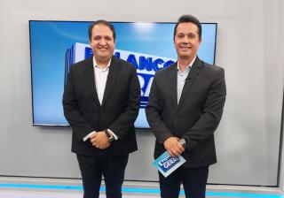 Prefeito Luis Henrique concede entrevista ao programa Balanço Geral da Record TV