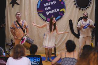 SAE/CTA participou da abertura do Festival 15 Anos Auto da Camisinha e da volta do Sarau no Ponto