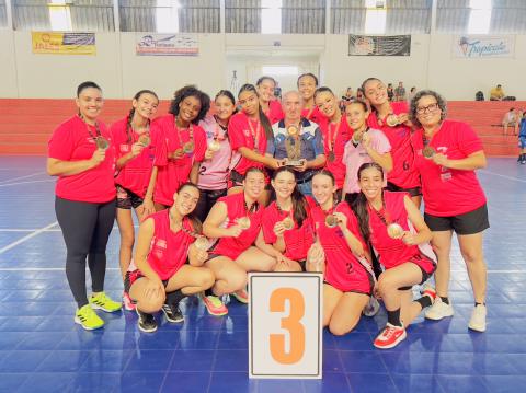 11- Equipe feminina do Troféu de 3° lugar Jundiai