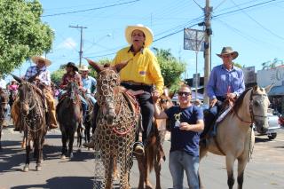 Cavalgada reuniu toda a região