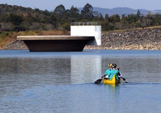 Canoagem na Represa de Paraibuna 2