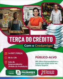 💰 TERÇA DO CRÉDITO COM O CREDIAMIGO!Uma grande oportunidade para quem quer investir no seu próp