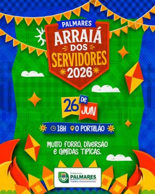 O São João também é tempo de celebrar quem faz Palmares acontecer todos os dias! 🪗🌽No dia 26 d