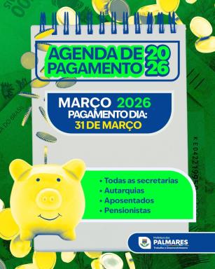 Alô, servidores 💰📅Já podem se organizar- o pagamento referente ao mês de março está chegando.S