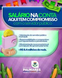 🔥 Sextou com S de… SALÁRIO NA CONTA! 💸Maio tá terminando, o São João tá chegando e a conta já tá daquele jeitinho que a gente gosta! 🎉🎶É compromisso com o servidor e mais movimentação no comércio da nossa c (1)