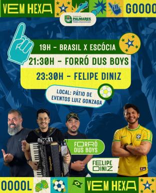 É jogo decisivo para o Brasil e a Arena Palmares na Copa já está pronta para receber a torcida p (1)