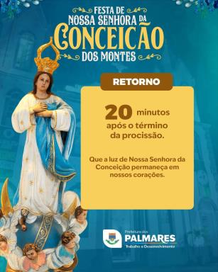 A programação da Festa de Nossa Senhora da Conceição contará com transporte gratuito para levar  (2)