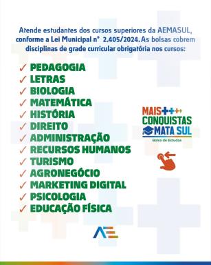 🏫 A AEMASUL, em parceria com a Prefeitura de Palmares, oferece o programa Mais Conquistas Mata  (1)