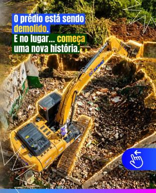 O antigo SENAI já faz parte do passado.E o que vem agora muda tudo.📚No lugar, será construída u (1)