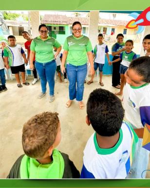 Ação de orientação social realizada pela equipe do CRAS ITINERANTE no Engenho Bela Vista, aborda (1)