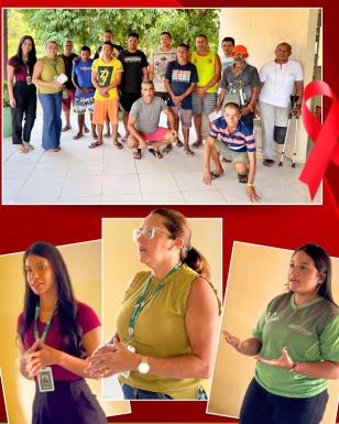 Palestra realizada na comunidade Nova Jericó para homens em tratamento da dependência do álcool, (1)