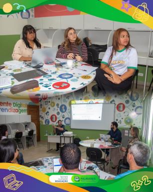 FORTALECENDO O DIÁLOGO E O ALINHAMENTO EDUCACIONALSecretaria de Educação promove Encontro Técnic (1)