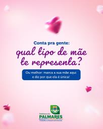 Hoje é o dia de quem ama com todo o coração, cuida com dedicação e transforma vidas com afeto e sabedoria. Cada mãe é única no seu jeito de ser e merece todo o nosso reconhecimento!Marca aqui uma mãe especial e (5)