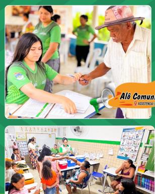 Mais uma ação do Projeto Alô Comunidade,  foi realizada com sucesso na Engº Bela Vista, levando  (1)