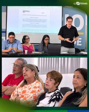 📌 Reunião de Alinhamento – Conselho Municipal de SaúdeRealizamos reunião com os membros do Cons (1)