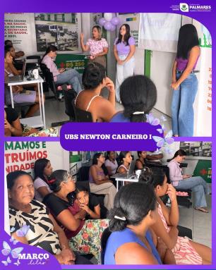 Março Lilás nas Unidades Básicas de Saúde💜Durante o Março Lilás, as Unidades Básicas de Saúde d (9)