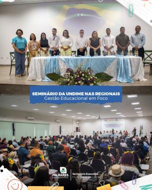 SEMINÁRIO DA UNDIME NAS REGIONAISO Seminário da UNDIME nas Regionais, realizado neste dia 19 de