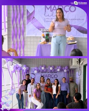 Março Lilás nas Unidades Básicas de Saúde💜Durante o Março Lilás, as Unidades Básicas de Saúde d (12)