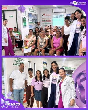 Março Lilás nas Unidades Básicas de Saúde💜Durante o Março Lilás, as Unidades Básicas de Saúde d (8)