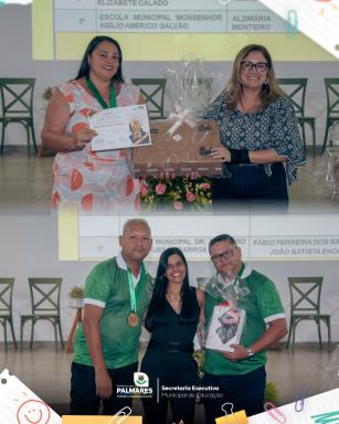 PREMIAÇÃO DAS ESCOLAS DESTAQUES 2025 - RECONHECIMENTO E VALORIZAÇÃO DA EDUCAÇÃOA Prefeitura Muni (12)