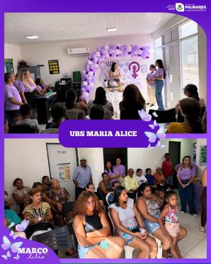 Março Lilás nas Unidades Básicas de Saúde💜Durante o Março Lilás, as Unidades Básicas de Saúde d