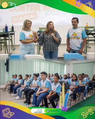 CONCURSO CONTAR BEM CHEGA À SUA 5ª EDIÇÃO EM PALMARESIniciativa fortalece o aprendizado da Matem (3)