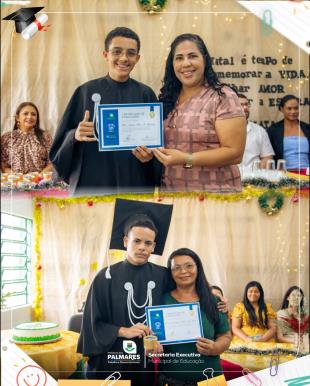 CONCLUSÃO DO 9º ANO - UM CICLO QUE SE ENCERRA, NOVOS CAMINHOS QUE SE ABREMA conclusão do 9º ano  (13)