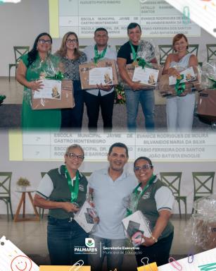 PREMIAÇÃO DAS ESCOLAS DESTAQUES 2025 - RECONHECIMENTO E VALORIZAÇÃO DA EDUCAÇÃOA Prefeitura Muni (13)