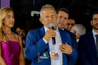 🎉 PALMARES CELEBRA 146 ANOS COM MUITA HISTÓRIA, CONQUISTAS E TRABALHO!Tivemos o hasteamento da bandeira na sede da Prefeitura e a assinatura de mais de diversas ordens de serviço com ações que vão fortalecer a (3)