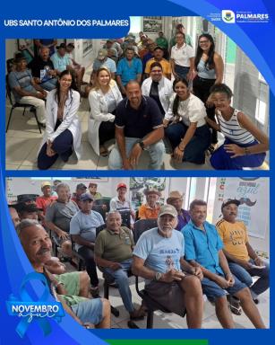 Novembro Azul!💙Durante todo o mês, estão sendo realizados orientações, atendimentos e encaminha (3)