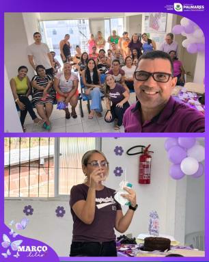 Março Lilás nas Unidades Básicas de Saúde💜Durante o Março Lilás, as Unidades Básicas de Saúde d (6)