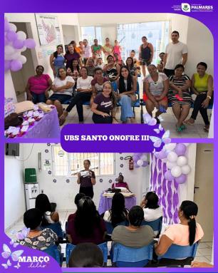 Março Lilás nas Unidades Básicas de Saúde💜Durante o Março Lilás, as Unidades Básicas de Saúde d (5)