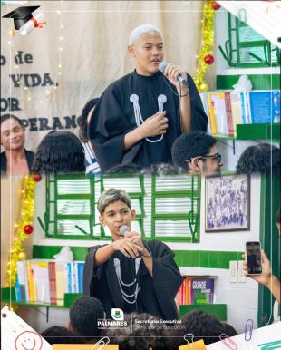 CONCLUSÃO DO 9º ANO - UM CICLO QUE SE ENCERRA, NOVOS CAMINHOS QUE SE ABREMA conclusão do 9º ano  (15)