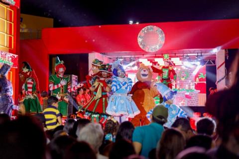 Nossa Palmares se encheu de encanto e emoção na praça Paulo Paranhos, com o Natal Encantado. Um  (16)