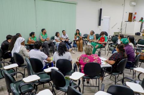 Garantir direitos também é ouvir, dialogar e construir juntos. 💚💜A 12ª Conferência Municipal d (17)